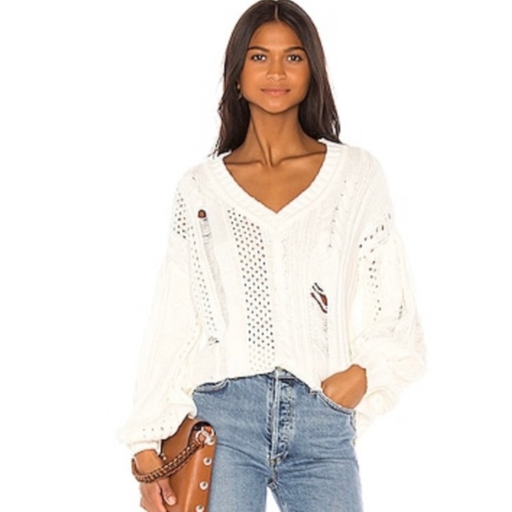 House of Harlow 1960 X REVOLVE Marcella Sweater Size Small